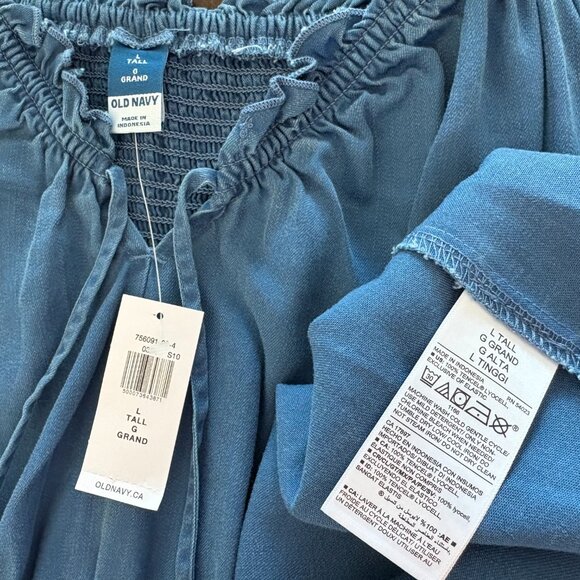 NWT Old Navy Chambray Dress - Picture 7 of 7